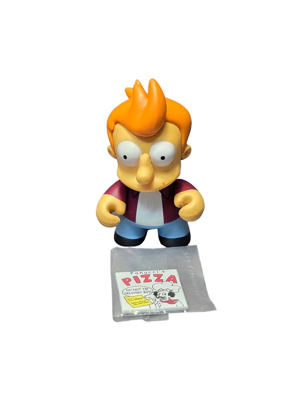 kidrobot - Futurama Universe X Philip J. Fry w. Pizza Mini Figure Blind Box 3"